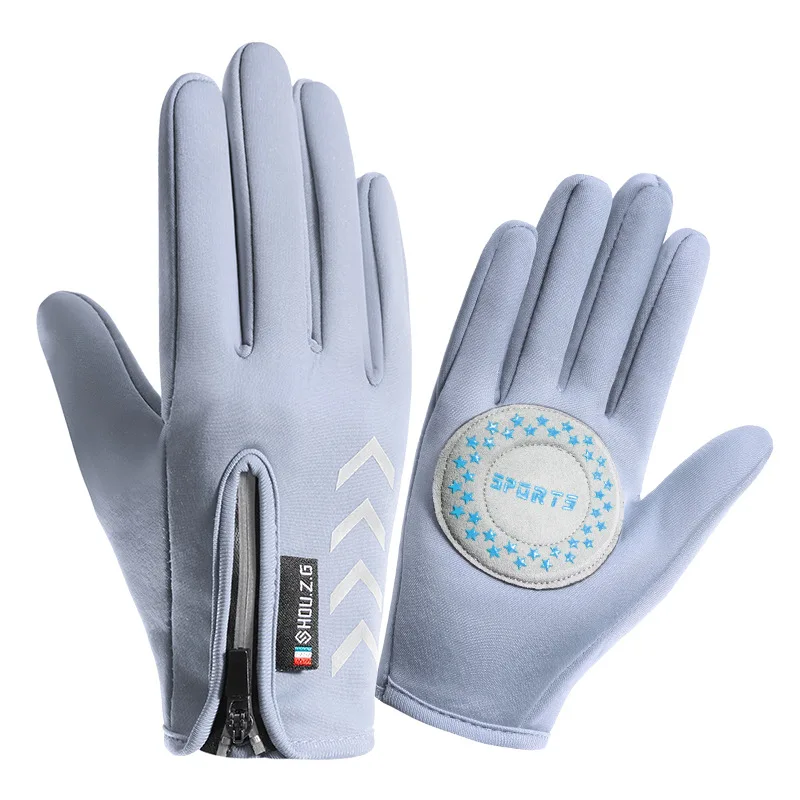 Warm Ski Gloves Snowboard Boys Girls Windproof Outdoor Kids Winter Riding Bicycle Bike Sports Running Snow Full Finger Gloves 3