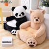 OTAUTAU Children Sofa Small Cartoon Couch Child Cute Chair Pouf Ottoman Princess Seat Futon Bear Armchair Kids Furniture SF165 4