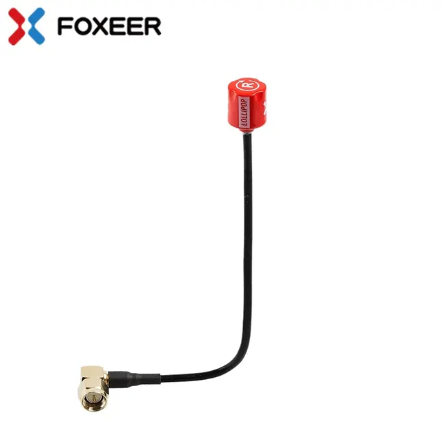Foxeer Micro Lollipop 150mm 5.8G 2.5dBi Omni Angle SMA RHCP Antenna for RC FPV Racing Freestyle Goggles Fatshark EV200D 3