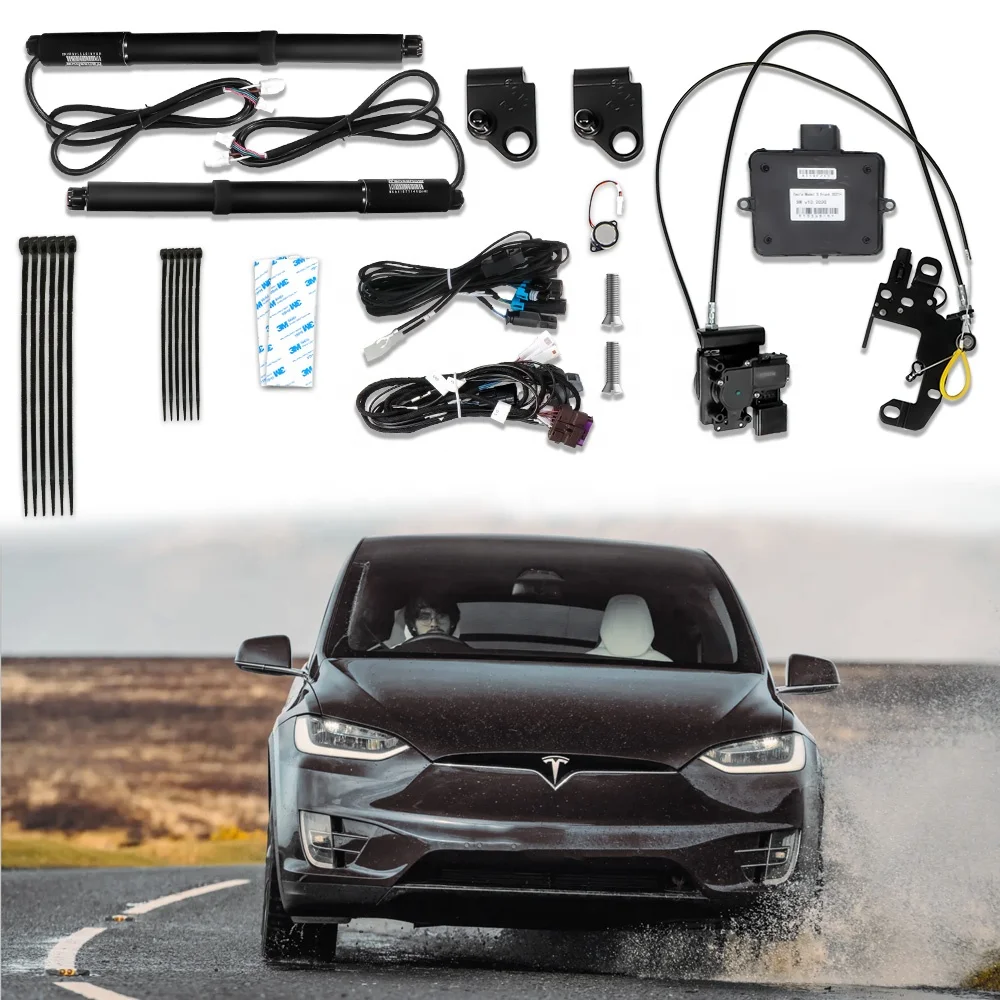 

Tesla Model X Front Trunk Electric Tailgate Lift Power Frunk for Tesla Model X Accessories 2022+
