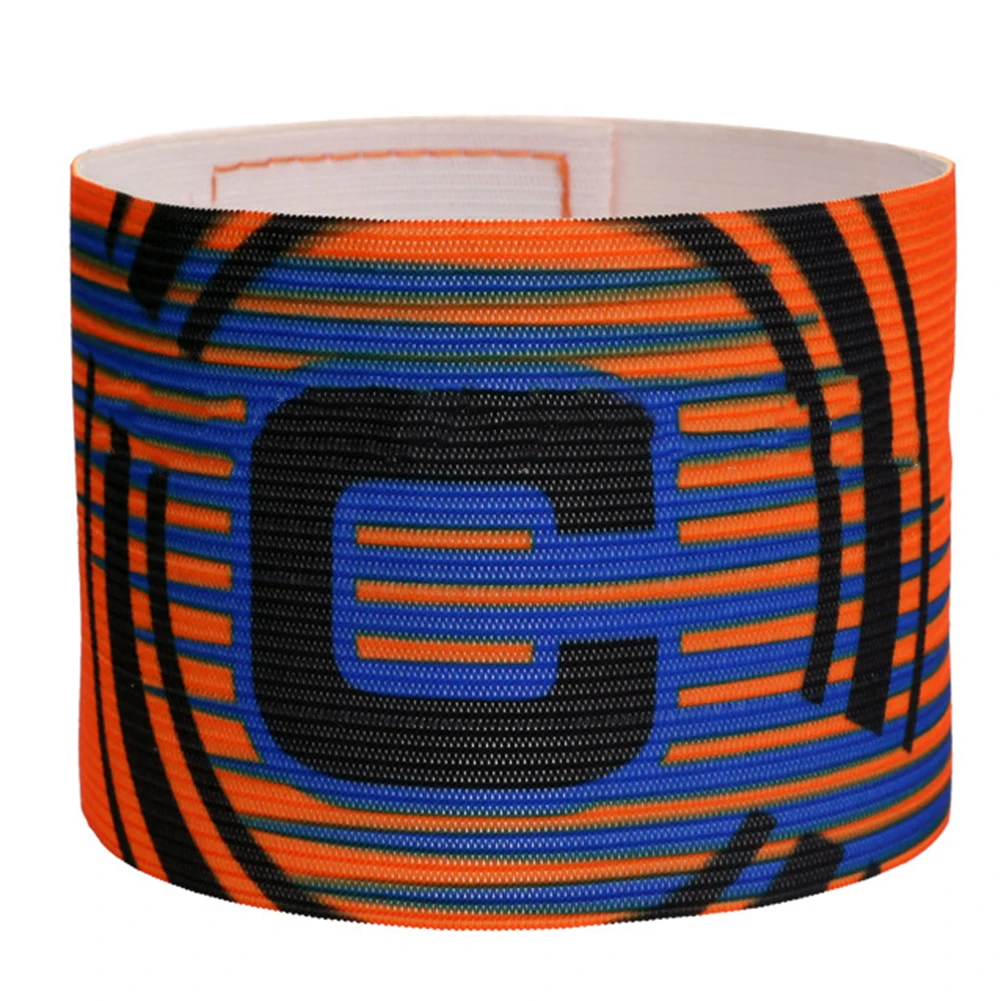 Football Captain Armband EASY TO USE Elastic Multiple Colors Soccer Armband Adjustable Squad Grouping Armbands High Quality