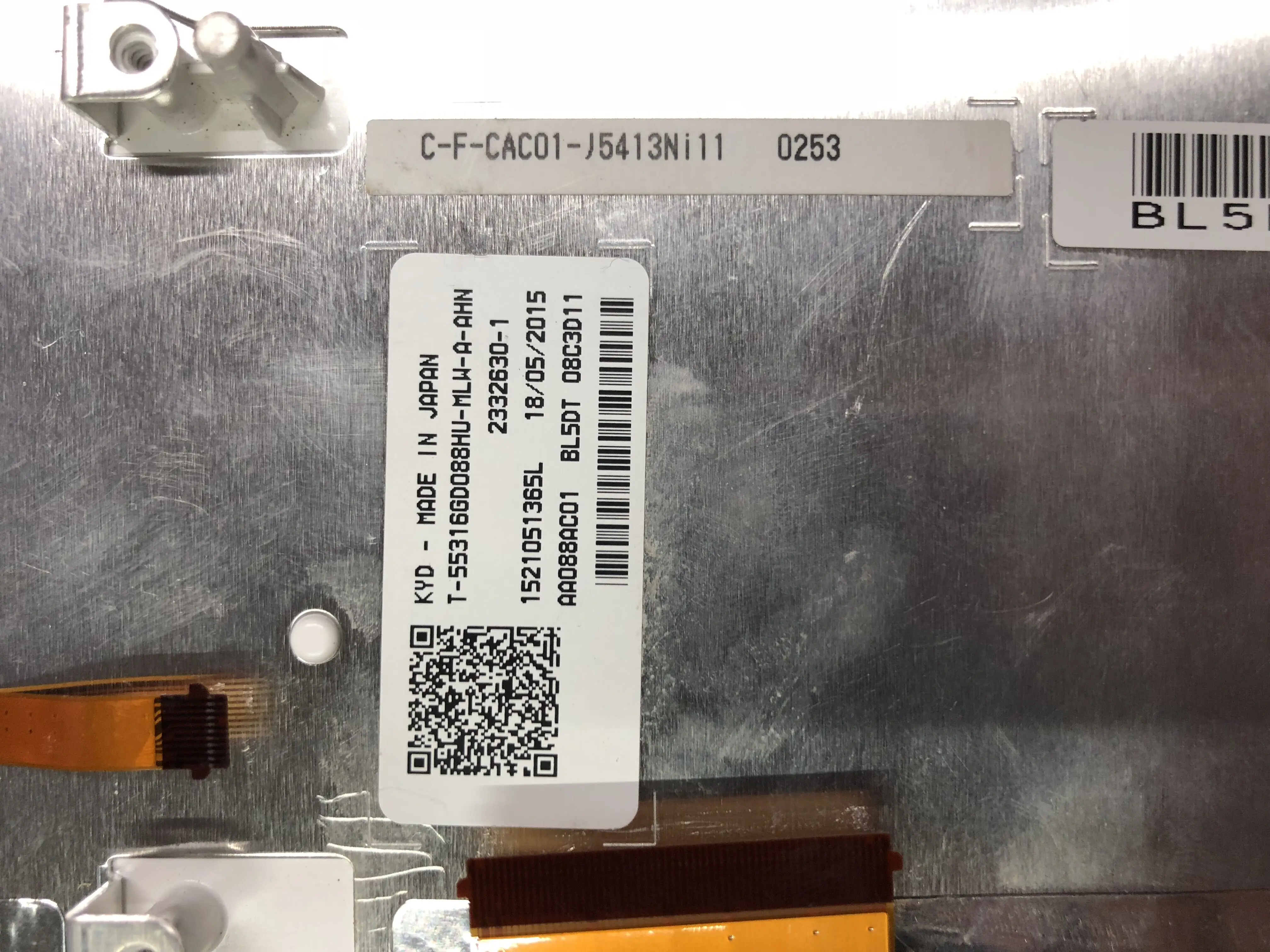 AA088AC01 T-55316GD088HU-MLW-A-AHN 차량용 GPS 내비게이션 LCD 화면 디스플레이 8.8인치 BMW 모니터용