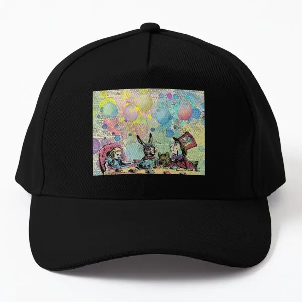 

Бейсболка с надписью «Алиса в чудес», однотонная