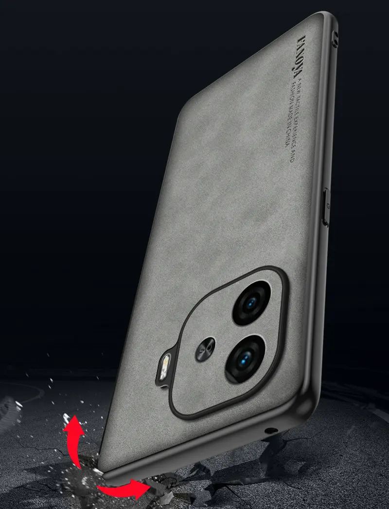 Frosted Leather Skin Anti-Shock Hard Plastic Cover Case