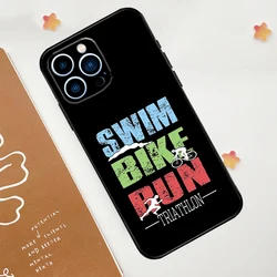 Triathlon Tri Life Swim Bike Run Phone Case Cover for iPhone 11 (10464)