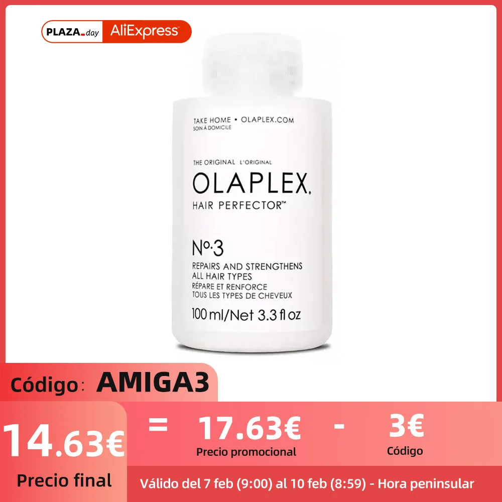 Olaplex HAIR PERFECTOR Nº3 100 ML Tratamiento Capilar Reparador para todo tipo de Cabellos