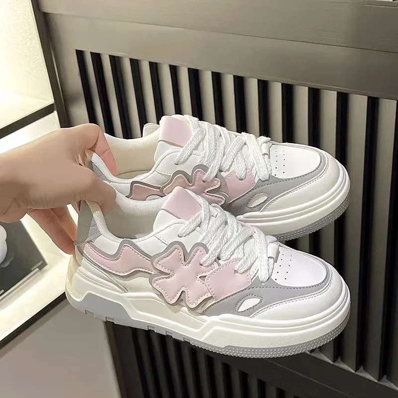 

Туфли из искусственной кожи на низком каблуке