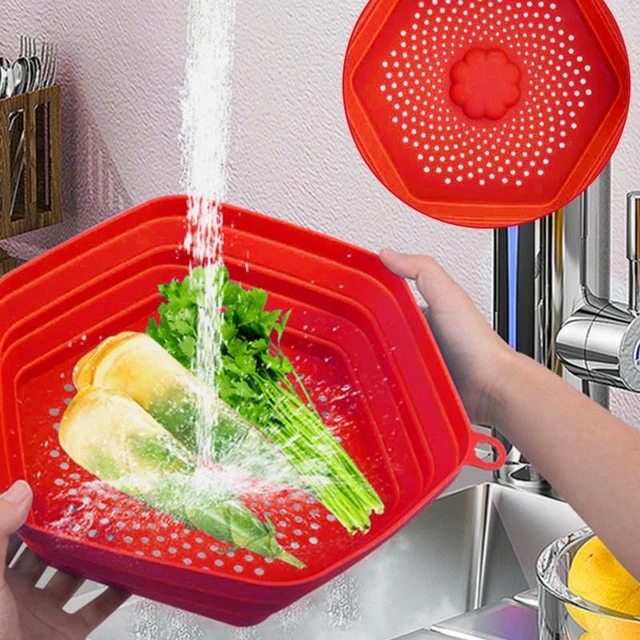  Collapsible Silicone Microwave Cover for Food Splatter