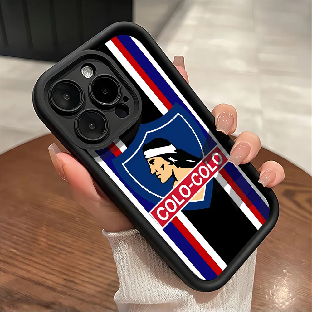 Stylish Protective Phone Case Featuring Club Social y Deportivo Colo Design