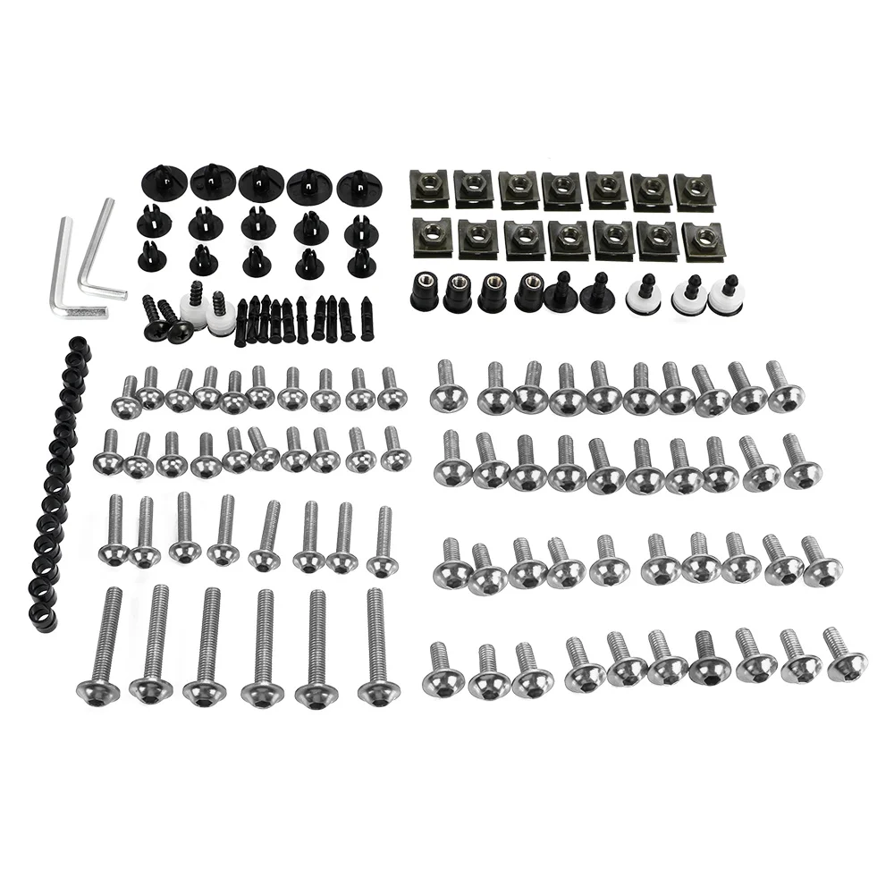 Motorcycle Accessories Fairing body work Bolts FOR BMW Kawasaki yamaha Suzuki GSXR GSX-R 600 750 1000 K1 K2 K3 K4 K5 K6