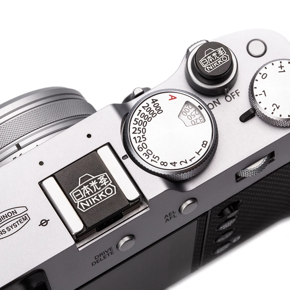 Camera Hot Shoe Cover Protector Cap Shutter Button Soft Release