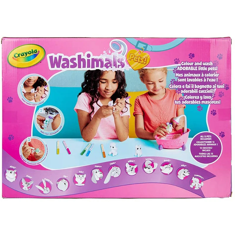 Crayola Washimals Pets Beauty Salon Playset Planet Happy BE