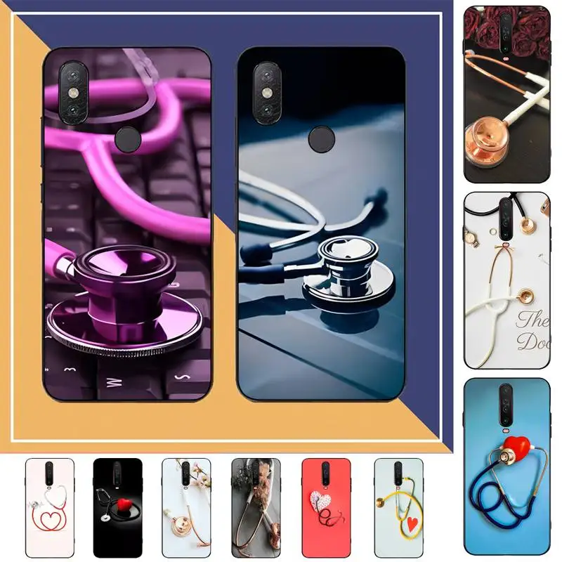 Custodia Per Telefono Line Art Sketch Flower Girl Per Redmi Note 8 7 9 4 6 Pro Max T X 5A 3 10 Lite Pro