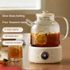 220V 1L Electric Health Preserving Pot Household Office Glass Dessert Tea Cooking Pot Multi Cooker Water Boiling Kettle 1