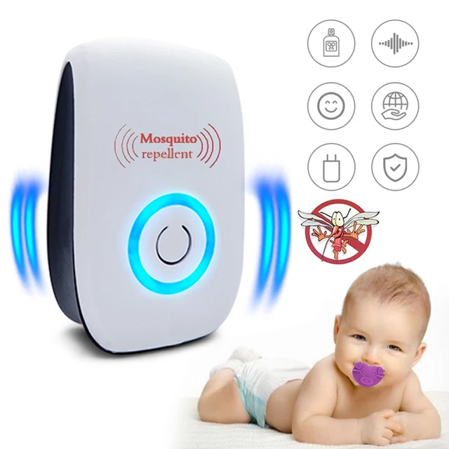 1Pc Ultrahangos Szúnyogtaszító Rovar Patkányok Pókok Szúnyoggyilkos Egér Csótány -Relevel Eszköz Kártevőirtó Eu Uk Dugó - Image 3
