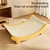 Sisal Cat Scratching Pad Reusable Cat Scratcher Cat Scratch Bed Nest for Pet Sleeping Playing Grinding Small Medium Large Cats