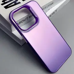 Matte Laser Colorful Shockproof Phone Case with Bumper Armor for Galaxy F42 5G (IMD purple)