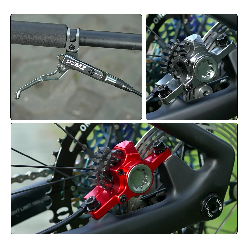 Set Freno A Disco Idraulico Z00M HB-100 – Anteriore E Posteriore Per MTB, E-Bike E Bici Pieghevoli
