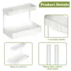 Under Sink Organizers and Storage, L-Shape Kitchen Bathroom Organization, 2-Tier Sliding Storage Under Sink Cabinet Organizer 6