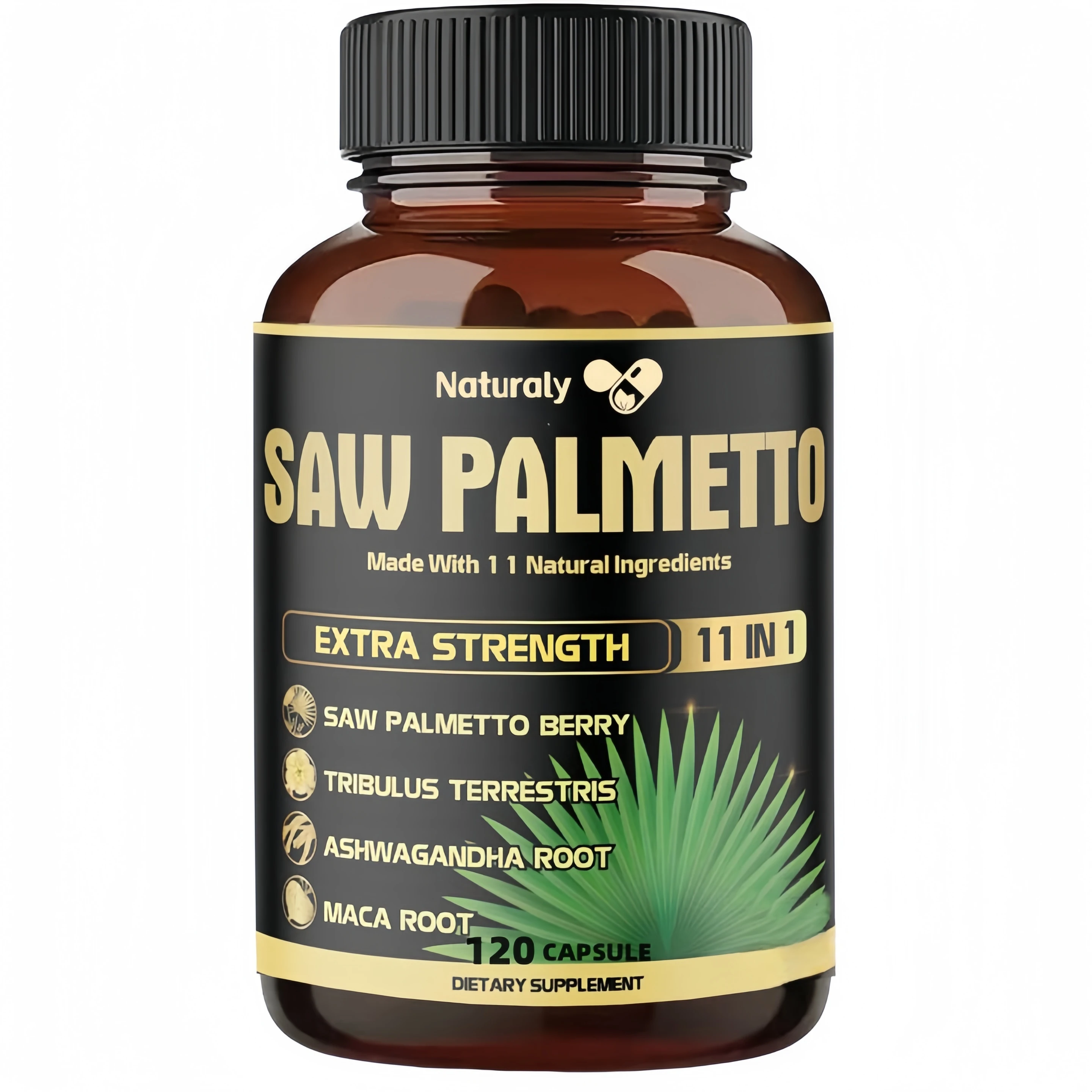 Saw Palm Extract Prostate Health Non GMO Gluten Free Formula