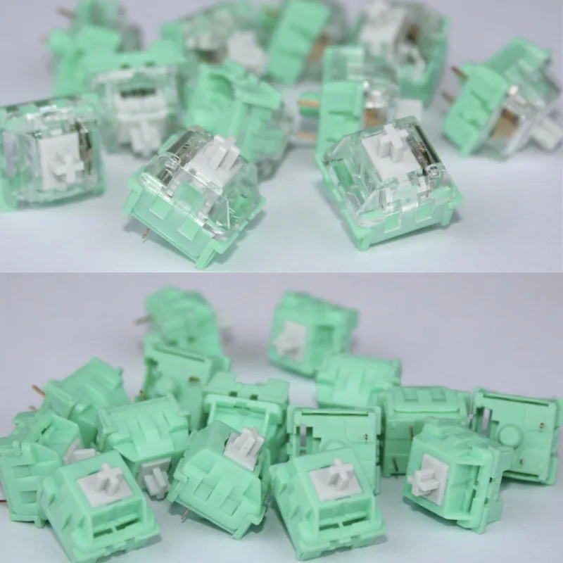 Ktt Cabbage Tofu Mahjong Sound 52g Keyboard Switch Extended Spring