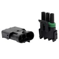 3Pin 2.5mm GM Automotive Weather Pack Waterproof Connector Male Female Plug Socket DJ3031Y-2.5-11/21  For GM 5