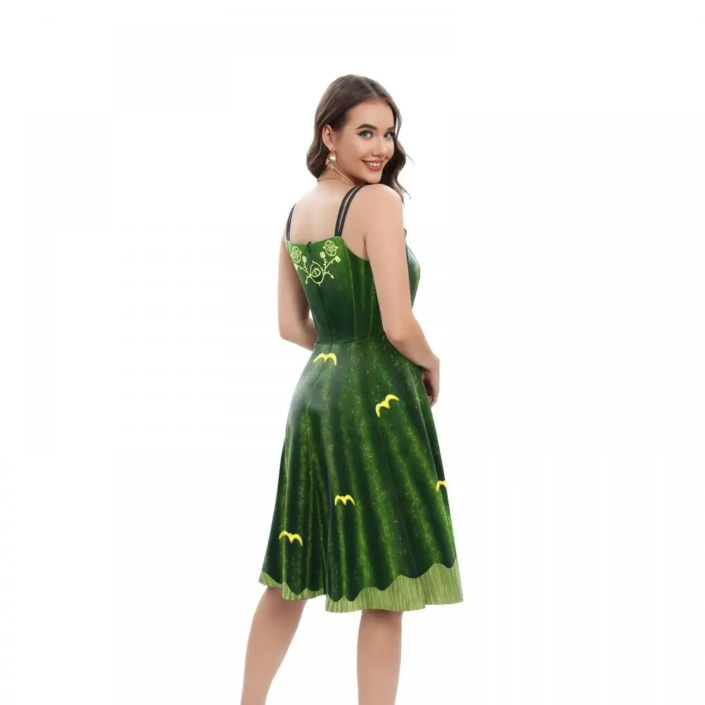 [You're My Secret] Hocus Pocus Witch Dress for Women Winifred Sanderson Mary Sarah Sister Cosplay Costume Adult Classic Dress
