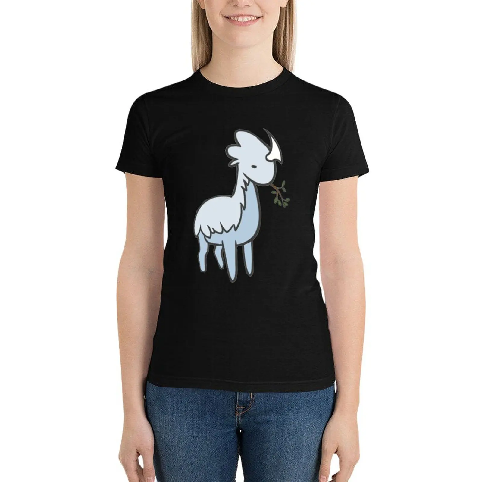 

Rimworld Ate Without Table -3,Thrumbo Rimworld T-Shirt animal print shirt for girls hippie clothes Women's t-shirt