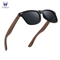 Oi bois marque lunettes De soleil en bois naturel hommes polarisées mode lunettes De soleil Original bois Oculos De Sol Masculino nouveaux cadres TR90 3