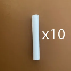 10 - Pack Smell - Proof Waterproof Plastic Storage Tubes - Airtight Seal Containers (10PCS White)