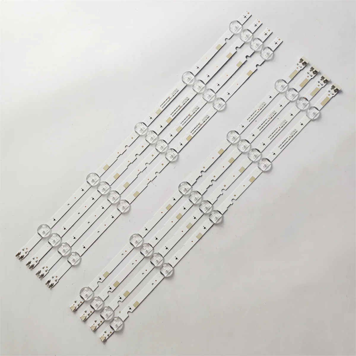Fita de Luz Led para Retroiluminação. 10 Lâmpadas para Samsung 50 Polegadas Lm4100471a 00470a 00361a 00362a 2023 Svs50 Fhd Fcom Rev2.2