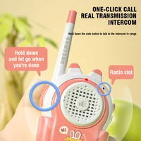2/Set Walkie-talkie Mobile Phone Outdoor Cute Toy Children Parent-Child Intercom Machine Cartoon Boys Girls Educational Toy Gift 2