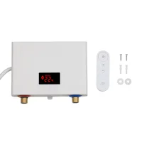 Chauffe-eau instantané mural 5500W/3000W, chauffe-eau électrique pour salle de bain, douche et chauffage de cuisine domestique, 220V 6