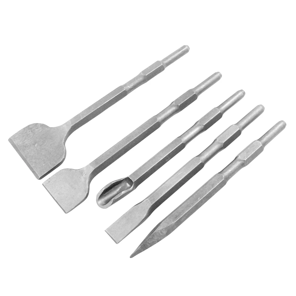 YOSIGHT 4Pcs SDS-Plus Rotary Haer Chisel Set - 1 Point Chisel &ap; 1