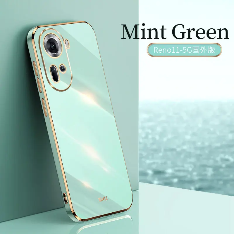 6D Plating Silicone TPU Soft Back Phone Case