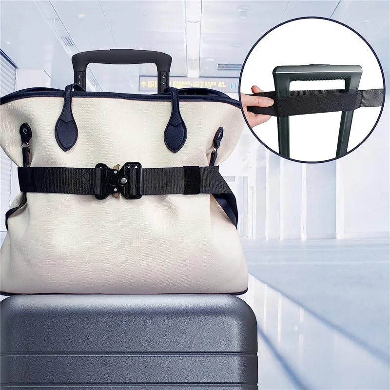 Stylish Luggage Strap Adjustable Luggage Strap For-For Bag-Airport Travel Women & Men