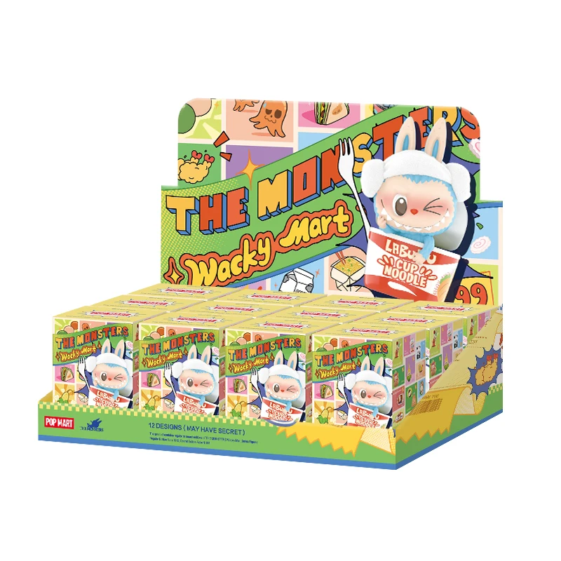 POPMART The Monsters Wacky Mart 4個セット未開封 JP】POP MART THE MONSTERS Wacky Mart Series Figures 1PC