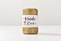 Premium Silver Hollow Metallic Cord for DIY Crafts and Gift Wrapping - 3mm x 100m, 3 - Strand Shimmering Thread (Color 1)