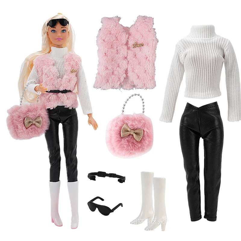 Movie Costume For Barbie Doll Princess Dress Fashion Coat For 1/6 BJD Doll Accessories Costumes Birthday Party Toys