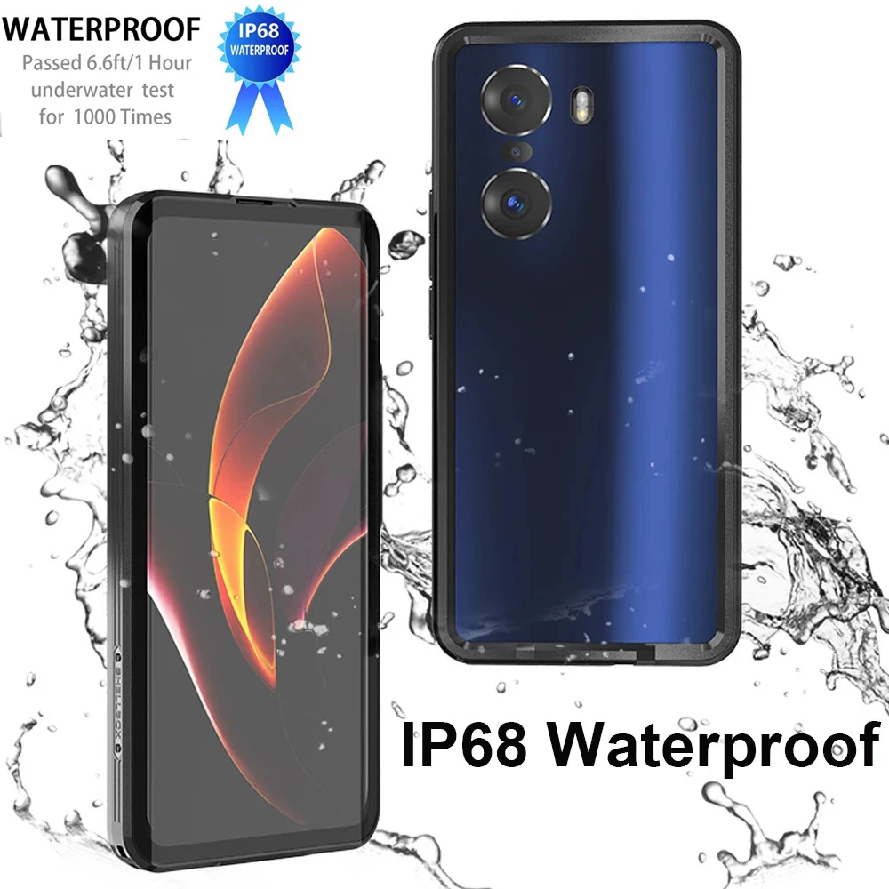 

Водонепроницаемый чехол IP68 ДЛЯ Honor 60 Pro, профессиональный чехол для подводной фотосъемки, защитный чехол для дайвинга, плавания, спорта