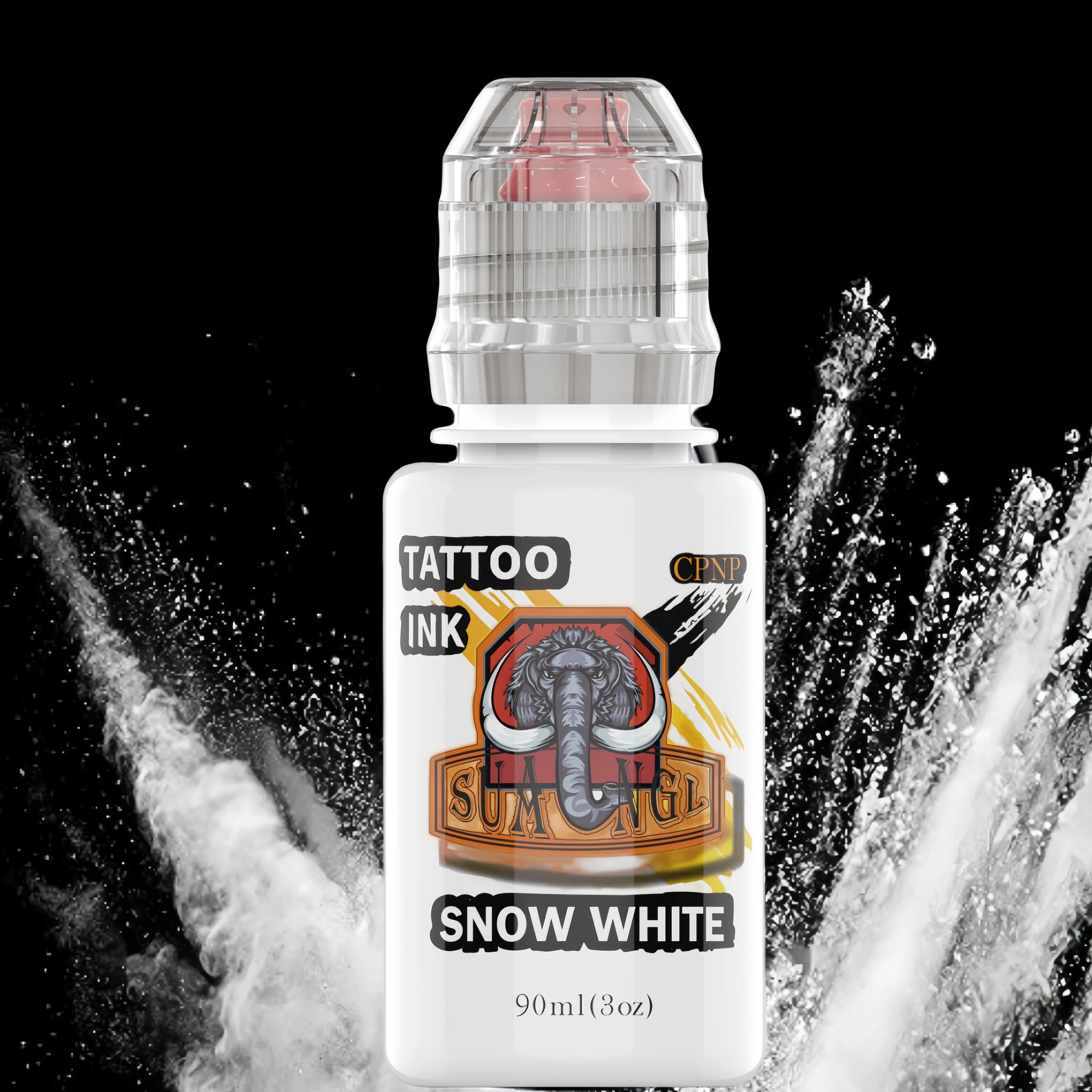 SA White Tattoo Ink professional high pigment content bold color tone skin safe