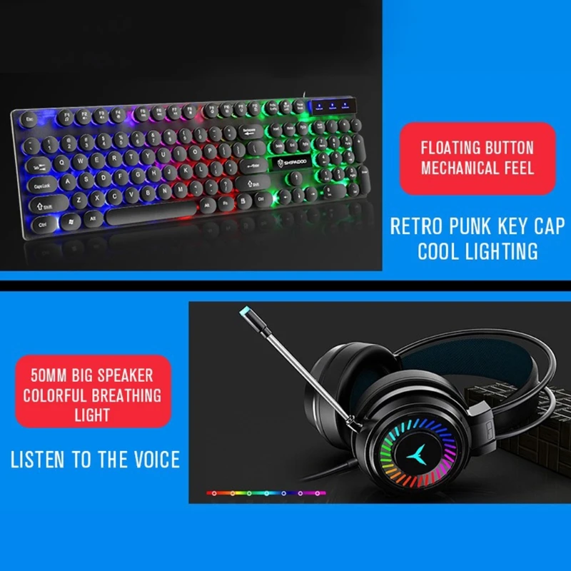 T8wc rgb cor mudando mouse fone de