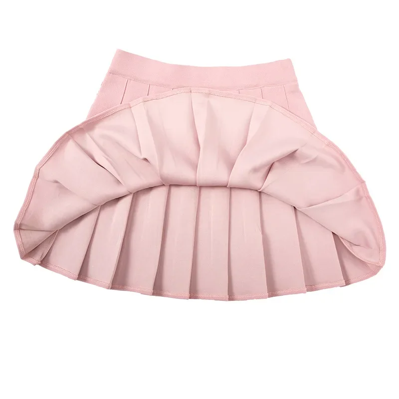 No Lining Elastic Waist Pleated Tennis Skirt Womens Athletic Golf Skort Sport Outfits Running Mini Skirts Sexy Falda Sexy Mujer 2