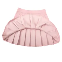 No Lining Elastic Waist Pleated Tennis Skirt Womens Athletic Golf Skort Sport Outfits Running Mini Skirts Sexy Falda Sexy Mujer 2