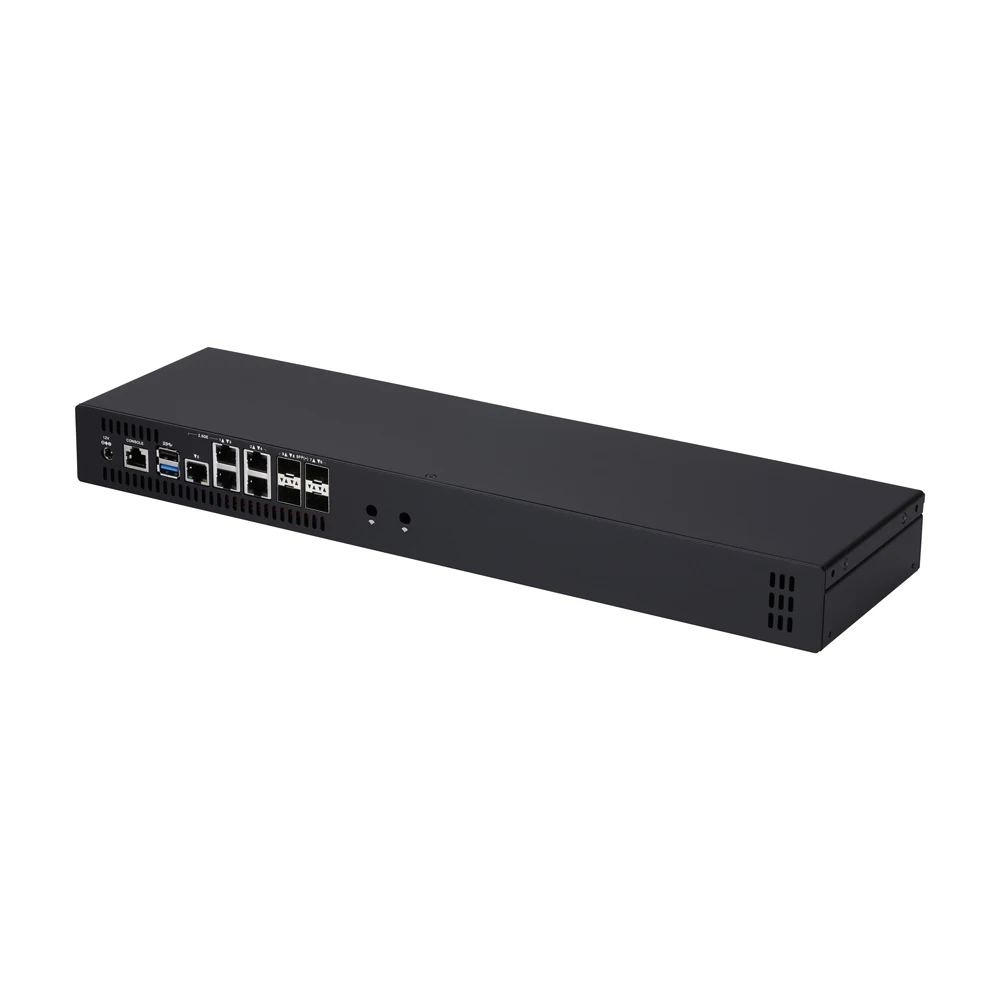 Qotom 미니 PC Q20342G9-1U Atom C3808 AES-NI NIC SFP+ 컴퓨터