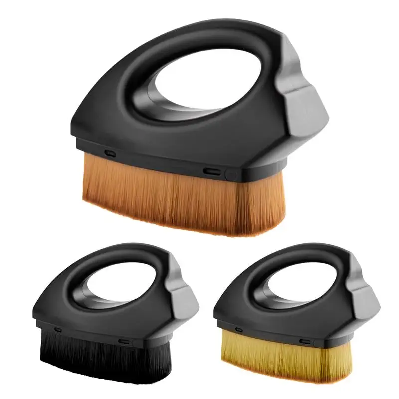 

Портативная щетка для чистки колеса автомобиля, щетка для детейлинга обода колеса автомобиля с противоскользящей ручкой, мягкая щетка для мытья автомобильных шин