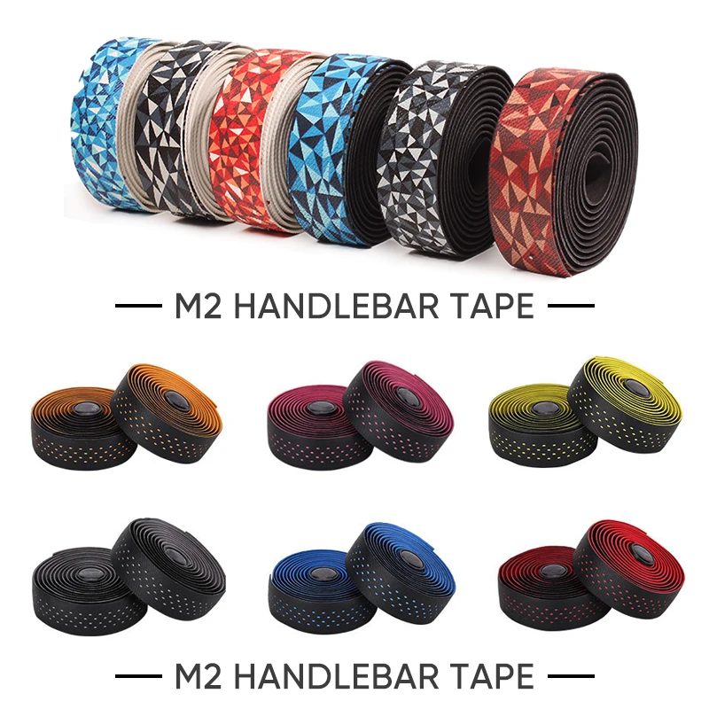 Description Picture 2 of itemBUCKLOS Road Bike Handlebar Tape Speed Racing Bike Bar Tape Handle Warpper Band Anti Slip Road Bicycle Handlebar Winding Straps