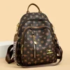 New Classical Fashion High Quality Soft Leather Travel Backpack Women Large Capacity Luxury Shoulder Bags School Bag Backpacks