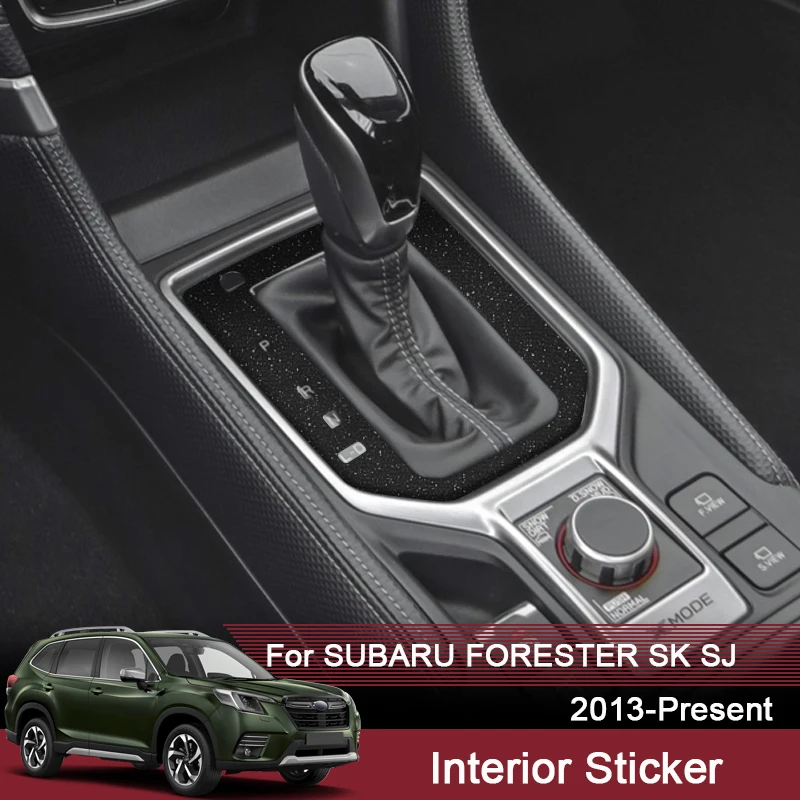 

For Subaru Forester SK SJ 2013-2025 Car Interior Sticker Windows Contol Decal Inner Door Gear Panel Protective Film Accessory