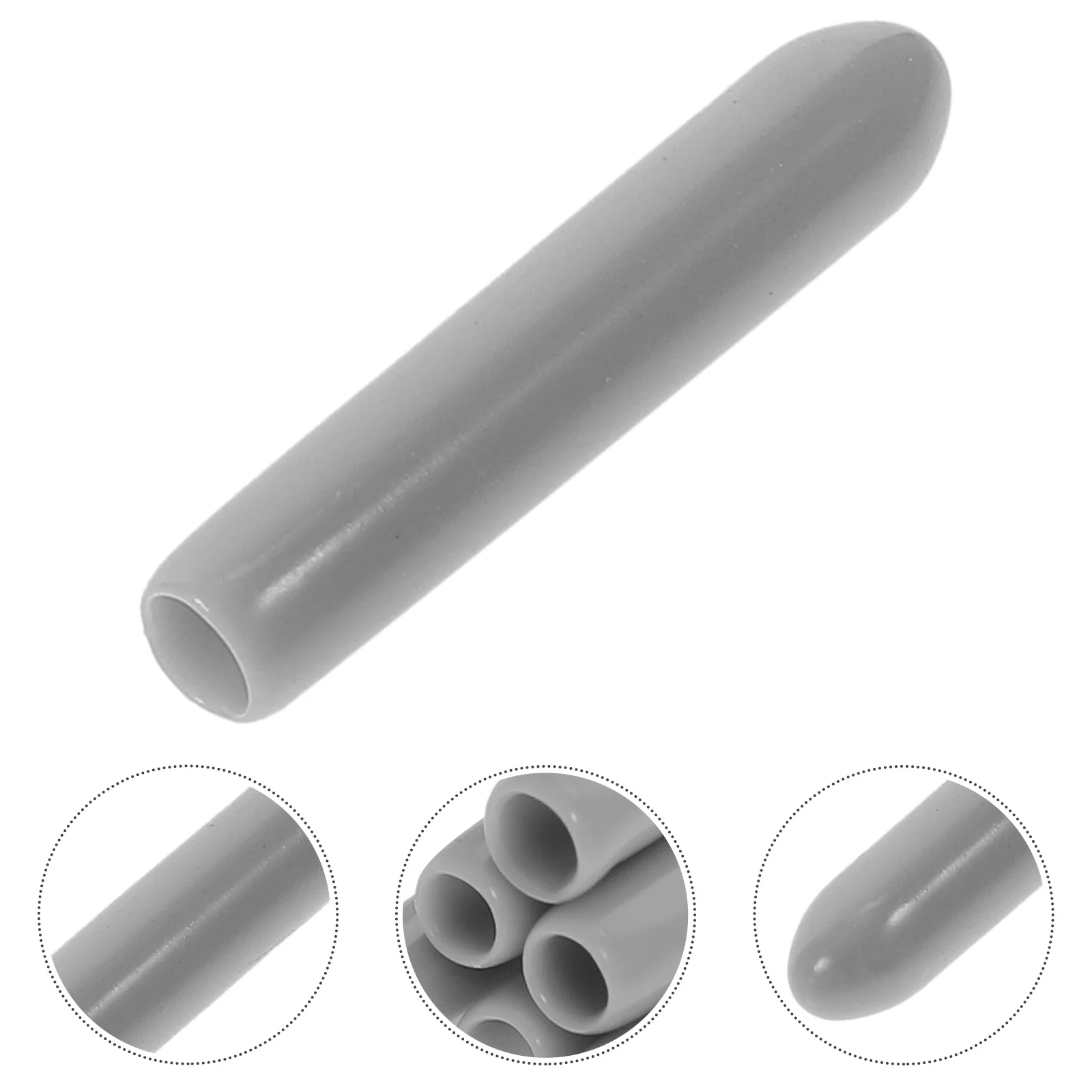 

150pcs Round Tube Bolt Caps Wire Thread Protector Dishwasher Round End Caps